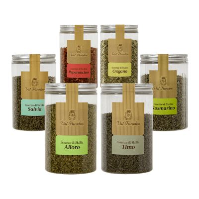 Erbe aromatiche in barattolo - Val Paradiso