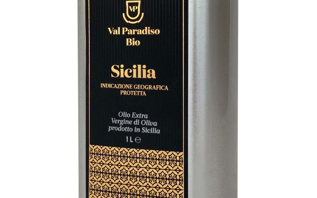 Olio Extravergine di oliva Bio IGP Sicilia – 1 L
