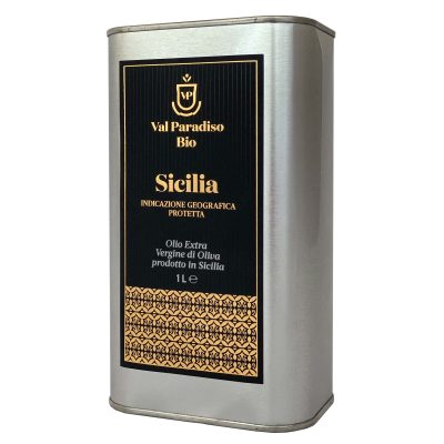 Olio Extravergine di oliva BIOLOGICO IGP Val Paradiso - 1 litro (1 latta da 1 L)