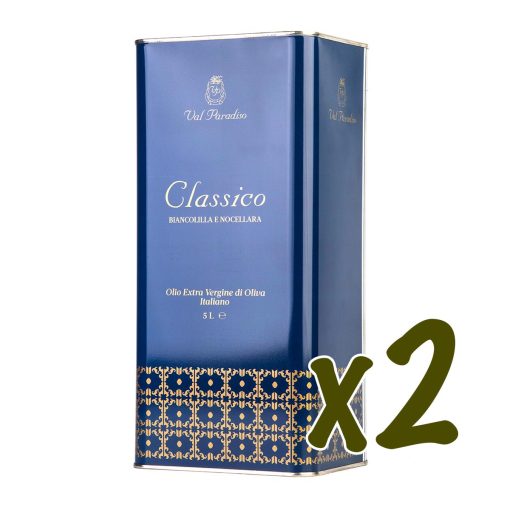 Olio Extravergine di oliva siciliano val paradiso. latta da 5 L