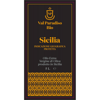 Olio Extravergine di oliva Bio IGP Sicilia - 5 L