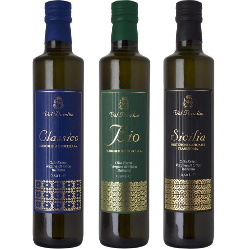 Selezione olio EVO: Classico, Bio ed IGP Sicilia